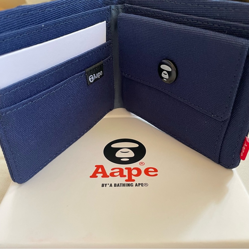 NWT A Bathing Ape Purse Coin Men's Wallet styled - Picture 8 of 16